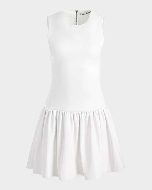 Ella Combo Drop-Waist Mini Dress